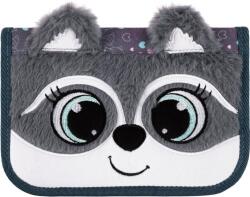 Bambino Premium Penar școlar Bambino Premium Racoon - 1 compartiment cu 2 aripi (669323) Penar