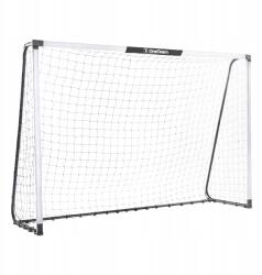 OneTeam Focikapu, fehér horganyzott acél, 300×200cm, 2, 3mm háló, edzéshez (OT-SG3020)