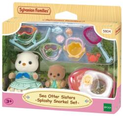 EPOCH Sylvanian Families, Surorile vidrelor de mare in vacanta, set cu figurine, 5804 Figurina
