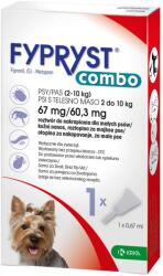 FYPRYST Fypryst Combo Spot-On kutya- rácsepegtető oldat kutyáknak külső élősködők ellen 2-10 kg-ig (0, 67 ml)