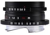 Venus Optics 15mm f/5 Cookie FF Black Leica M objektív (VE1550MBLK) - tripont