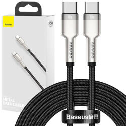Baseus Cafule USB-C-USB-C kábel, 100 W, 2 m, fekete
