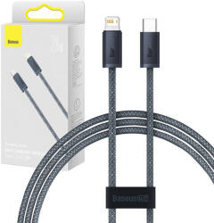 Baseus Dynamic Series USB-C-Lightning kábel, 20W, 2m, szürke - ionstore