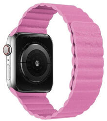  Phoner Apple Watch mágneses loop műbőr szíj, 38/40/41mm, rószaszín - ionstore