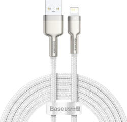 Baseus Cafule USB-Lightning kábel, 2, 4A, 2m, fehér - ionstore