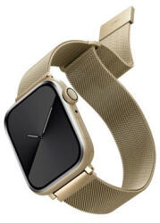 Uniq Dante Apple Watch 42/44/45mm fém szíj, arany - ionstore