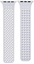 Phoner Spike Apple Watch szilikon szíj, 38/40/41mm, felhőszürke - ionstore