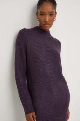 ANSWEAR pulover de lana culoarea violet, cu turtleneck BMYX-SWD04F_49X (DH2209.HKK)