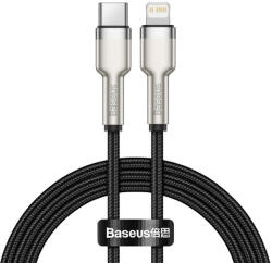 Baseus Cafule USB-C-Lightning kábel, PD, 20 W, 2 m, fekete - ionstore