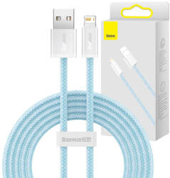 Baseus Dynamic USB-Lightning kábel, 2, 4A, 2m, kék - ionstore
