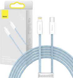 Baseus Dynamic Series USB-C-Lightning kábel, 20 W, 2 m, kék - ionstore