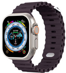 Phoner River Apple Watch 41/40/38 mm szilikon szíj, bodza - ionstore