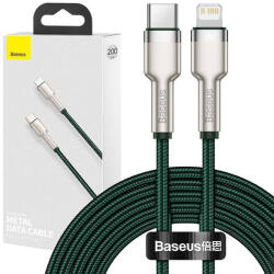 Baseus Dynamic Series USB-C-Lightning kábel, 20 W, 1 m, zöld - ionstore