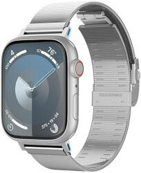 Spigen Sleek Link Apple Watch Ultra 2/1 (49mm) 10(46mm)/ 9/8/7 (45mm) / SE (2/1)/6/5/4 (44mm) / 3/2/1 (42mm) szíj, ezüst - ionstore