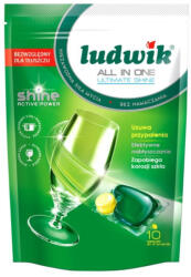 Ludwik mosogatógép kapszula All in 1 Ultimate Shine (10 db)