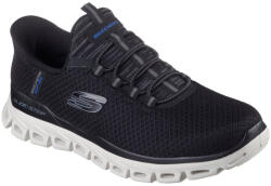 Skechers Slip-ins Glide Step Noxus férfi bebújós sneaker félcipő fekete 233010-BLK