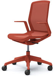 Okamura Cynara prémium irodai forgószék - Narancspiros