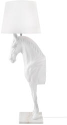 King Home Horse Stand S Ló Alakú Állólámpa Fehér Üvegszálas (KHM-JB001S-WHITE)