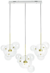Moose Lighting Capri Line 3 LED Függőlámpa Arany Üveggömbökkel (KHM-MSE1501100541) - prodis