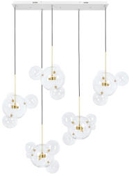 Moose Lighting Capri Line 5 LED Függőlámpa Arany Üveggömbökkel (KHM-MSE1501100542) - prodis