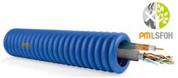 PM Tub copex cablat, cablu utp CAT6 si cablu coaxial RG6 (D2QRG6)