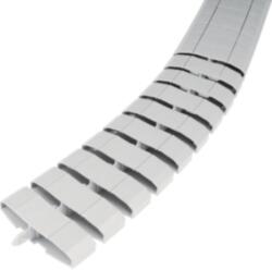 Hager Canal pardoseală flexibil 83x20 mm, 1 m, RAL7035 (FK17035)