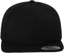 FLEXFIT Unisex felnőtt klasszikus Snapback sapka fekete