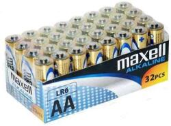 Maxell 1.5V Alkáli AA ceruza elem (32db / csomag) (LR6) (MXL 790261.04. CN) (MXL 790261.04.CN)
