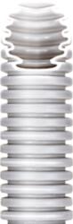 Gewiss Tub flexibil cu rezistenta Medie- Autostingere - diametru32MM - fara sonda tragatoare - GRI RAL7035 (DX20032)