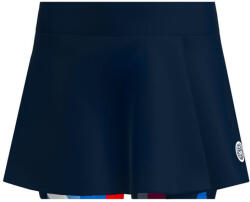 BIDI BADU New York 2024 Printed Wavy Skort Dark Blue/Red Női szoknya M