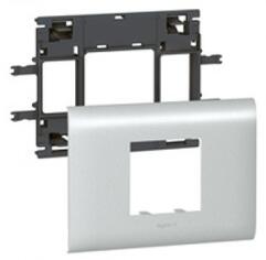 Legrand Mosaic / Arteor support-pentru aluminiu adaptable DLP capac depth 85 mm - 2 module (011212)