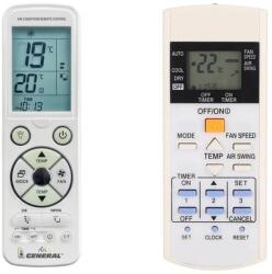 General PANASONIC CS-MRE7MKE CU-2RE15MBE CS-MRE9MKE CU-2RE18MBE CS-MRE12MKE - luxus háttérvilágítású távirányító