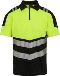 Regatta Férfi HiVis póló póló 4XL fekete|sárga