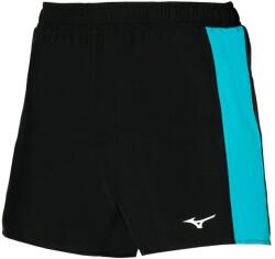 Mizuno Alpha 5.5 Short Black/Algiers Blue Férfirövidnadrág S