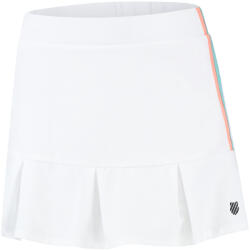 K Swiss Hypercourt Pleated Skirt 3 White Női szoknya S