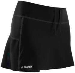 adidas W Agravic Skort BLACK/WHITE Női szoknya 36, fekete-fehér