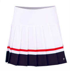 Fila Skort Sabine Girls White/Navy Lánykaszoknya 164 cm