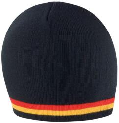 Result Winter Essentials Unisex felnőtt nemzeti sapka fekete|sárga|vörös
