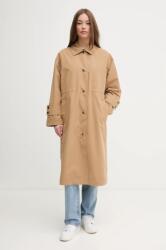 Benetton rövid kabát női, zöld, átmeneti, oversize, 241XDN07I - zöld M - answear - 52 990 Ft