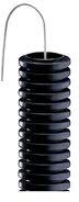 Gewiss Tub flexibil cu rezistenta Medie FK15 - diametru20MM - cu sonda tragatoare - NEGRU (DX15120R)