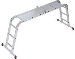 KRAUSE 85214 Corda 4X3 fokos univerzális csuklós létra dobogóval /17kg; 1, 00m/ (85214)