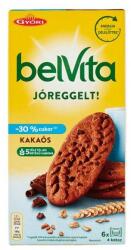 Győri Keksz BELVITA Jó Reggelt! csökkentett cukortartalommal kakaós multipack 300g