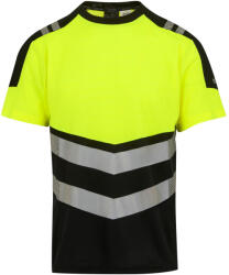 Regatta Férfi HighVis póló 4XL fekete|sárga