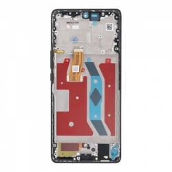 Huawei Honor Magic5 Lite 5G (2023), RMO-NX1, RMO-NX3, Honor X9a előlap keret, lcd kijelző és érintőpanel, Fekete, (Same size OLED)
