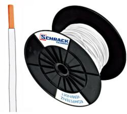 Schrack Tambur cu conductor H07V-U 1, 5 alb (XC91010107)