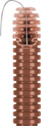 Gewiss Tub flexibil cu rezistenta Medie FK15 - diametru20MM - cu sonda tragatoare - BROWN (DX15720)