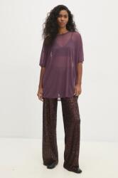 Answear Lab t-shirt női, lila - lila L