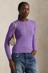 Ralph Lauren pamut pulóver fehér, 211891640 - lila XL