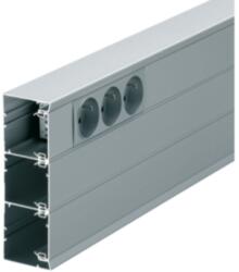 Hager Canal cablu GBA50161, aluminiu anodiz (GBA501611ALU)