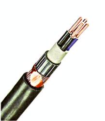 Schrack Cablu de energie, PVC, 0, 6/1kV NYCY 7 x 4 RE/4 negru (XC101112)
